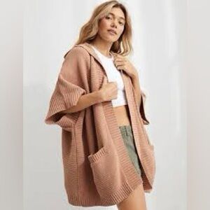 Aerie NWT Oversized Cardigan Hoodie